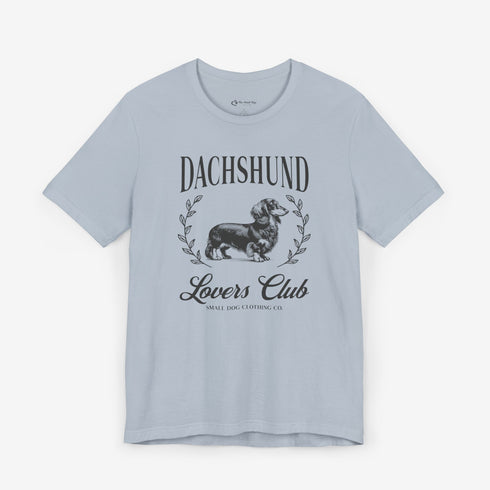 Longhaired Dachshund Shirt for Women - Dachshund Lovers Club Tee