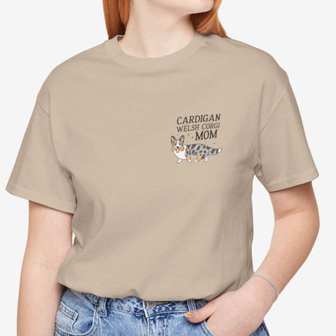 Cardigan Welsh Corgi Mom Shirt - Corgi Tee for Women