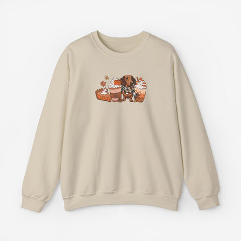 Dachshund Autumn Sweatshirt for Women - Wiener Dog Sweatshirt