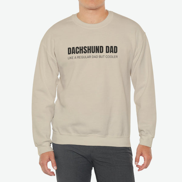 Dachshund Men's Sweatshirt - Dachshund Dad - Dachshund Gift
