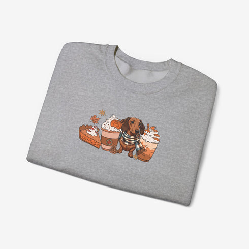 Dachshund Autumn Sweatshirt for Women - Wiener Dog Sweatshirt