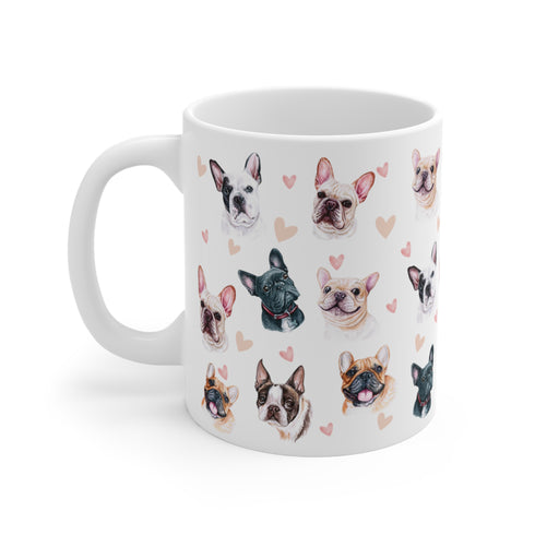 French Bulldog Mug 11oz - Frenchie Lover Gift