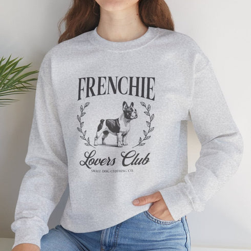 French Bulldog Sweatshirt for Women - Frenchie Lovers Club Sweatshirt