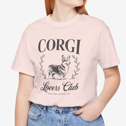 Corgi T-Shirt - Corgi Lovers Club - Corgi Shirt for Women