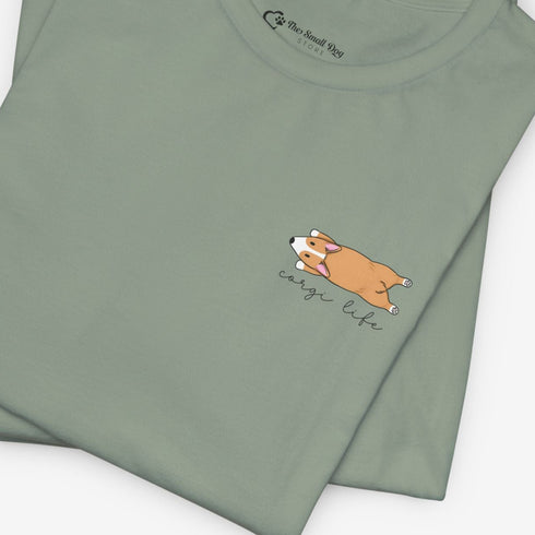 Funny Corgi Tee for Women - Corgi Life Shirt - Corgi Gift