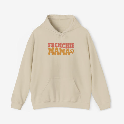 Frenchie Mom Hoodie for Women - Retro French Bulldog Hoodie