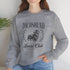 Longhaired Dachshund Sweatshirt for Women - Dachshund Crew Sweatshirt
