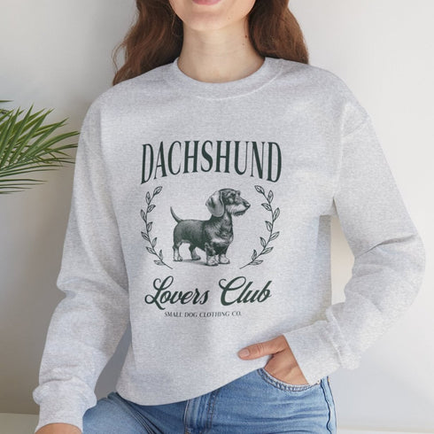Wirehaired Dachshund Sweatshirt for Women - Crew Sweatshirt