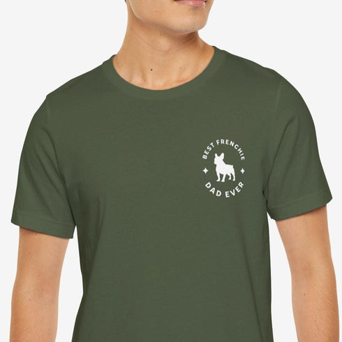 Frenchie Dad T- Shirt - French Bulldog Shirt for Men