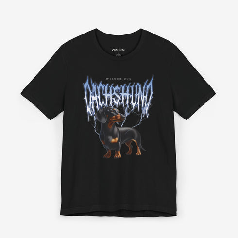 Dachshund Metal T- Shirt - Dachshund Shirt for Men - Dachshund Dad Shirt