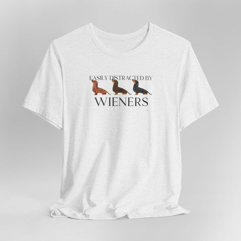 Funny Dachshund T- Shirt for Women - Wiener Dog Tee for Women