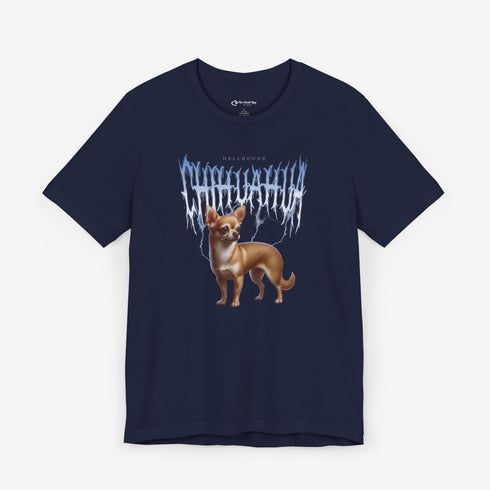 Chihuahua Metal T- Shirt - Funny Chihuahua Shirt for Men