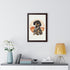 Dachshund Framed Poster - Dachshund Wall Art