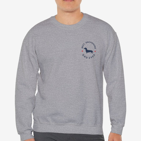 Dachshund Dad Sweatshirt - Best Dachshund Dad Sweatshirt for Men