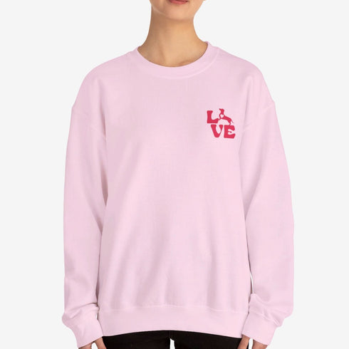 Dachshund Sweatshirt for Women - Dachshund Love Sweatshirt