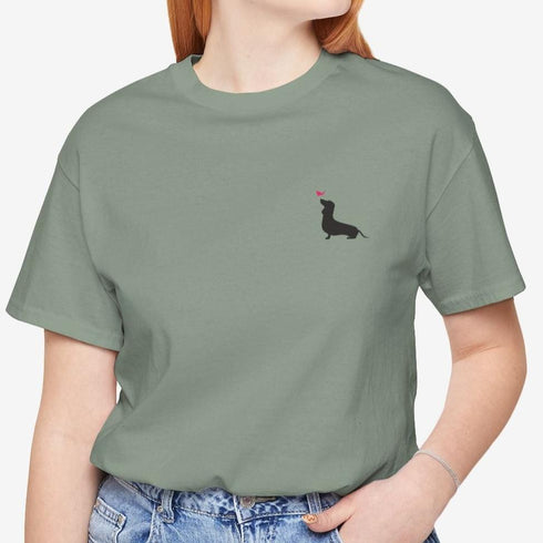 Dachshund T- Shirt for Women - Dachshund Mom Tee