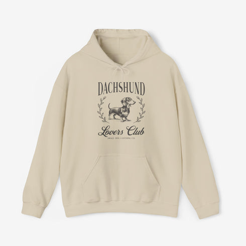 Dachshund Hoodie for Women - Dachshund Lovers Club Hoodie