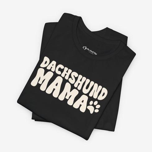 Dachshund Mama Retro Shirt - Dachshund Mom T-Shirt