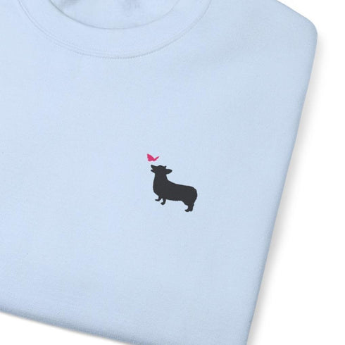 Corgi Sweatshirt for Women - Cute Corgi Crew Sweatshirt