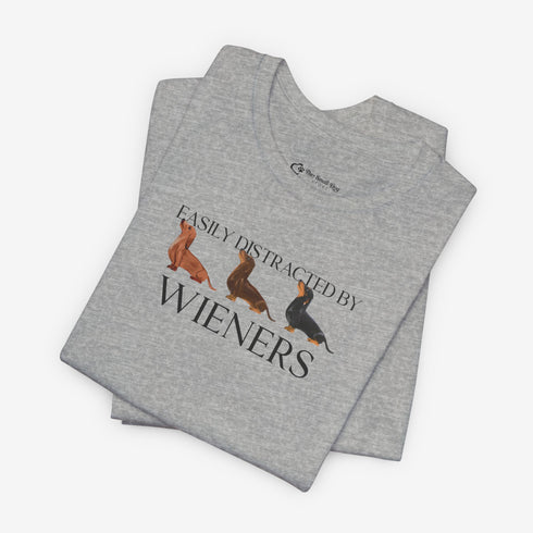 Funny Dachshund T- Shirt for Women - Wiener Dog Tee for Women
