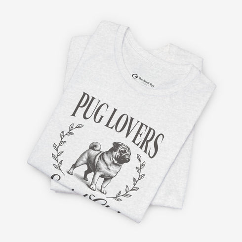 Pug Shirt for Women - Pug Lovers Club Tee