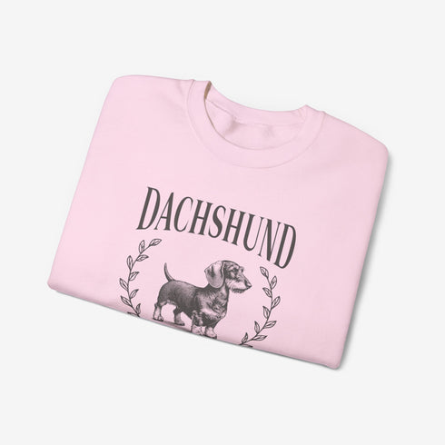 Wirehaired Dachshund Sweatshirt for Women - Crew Sweatshirt