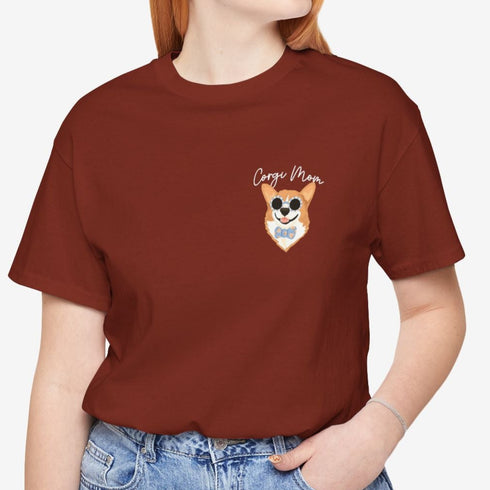 Corgi Mom Shirt - Corgi Tee for Women