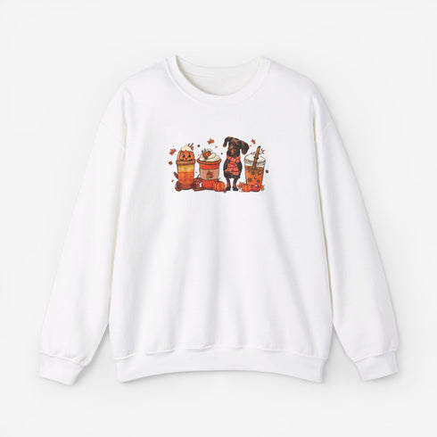 Dachshund Sweatshirt for Women - Dachshund Autumn Sweatshirt