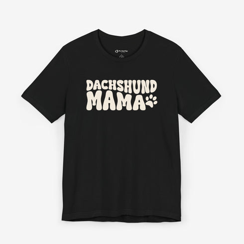 Dachshund Mama Retro Shirt - Dachshund Mom T-Shirt