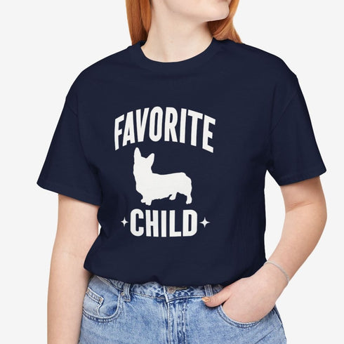 Corgi Mom Shirt - Favorite Child Dog Corgi Owner T-shirt