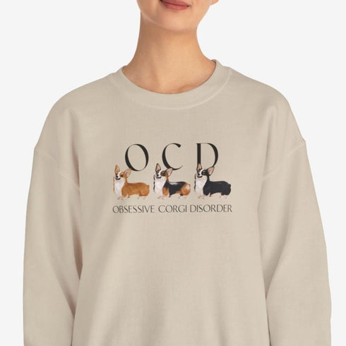 Corgi Sweatshirt for Women - Funny Corgi Sweatshirt