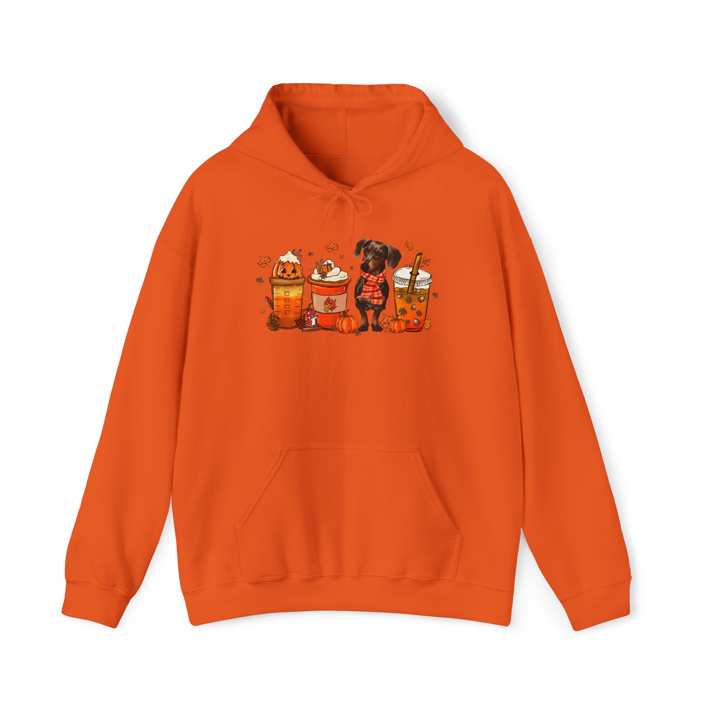 Dachshund Hoodie - Dachshund Autumn Sweatshirt - Dachshund Gift