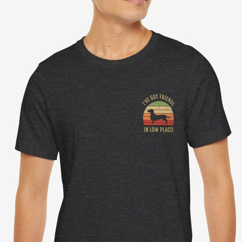 Dachshund T- Shirt for Men - Funny Dachshund Tee for Men