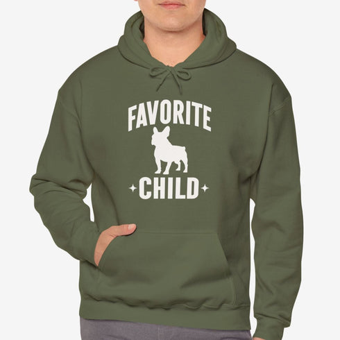 Frenchie Dad Hoodie for Men - Funny French Bulldog Hoodie