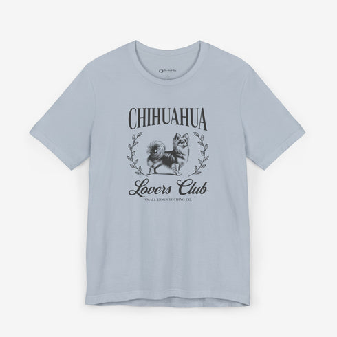 Longhaired Chihuahua Shirt for Women - Chihuahua Lovers Club Tee