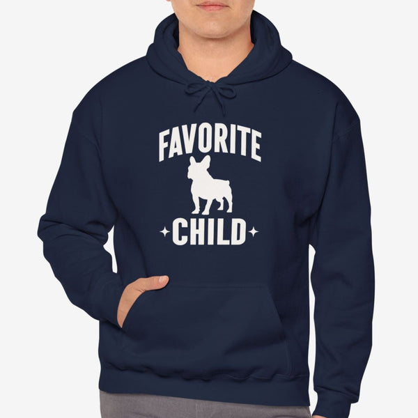 Frenchie Dad Hoodie for Men - Funny French Bulldog Hoodie