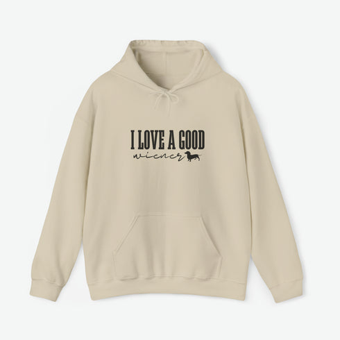 Dachshund Hoodie - I Love A Good Wiener - Dachshund Gift