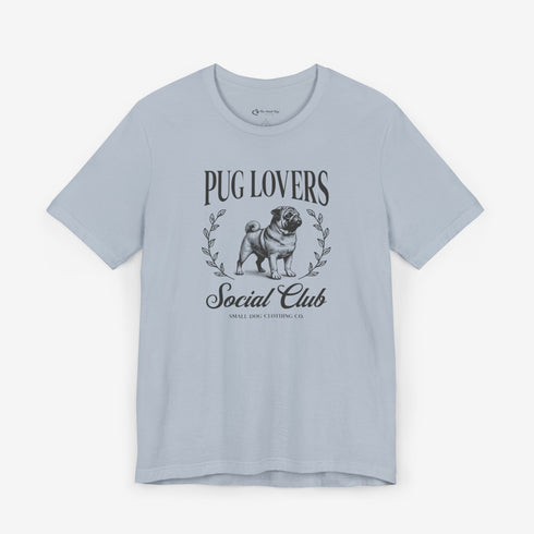 Pug Shirt for Women - Pug Lovers Club Tee