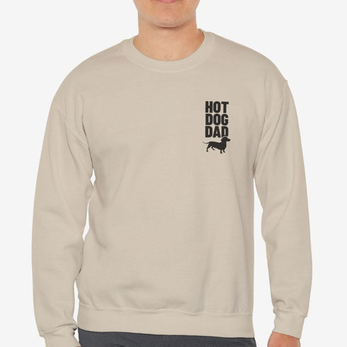 Dachshund Dad Sweatshirt - Dachshund Funny Sweatshirt for Men