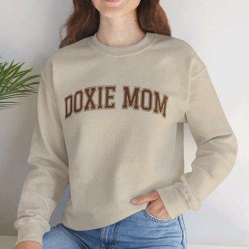 Dachshund Sweatshirt for Women - Doxie Mom - Dachshund Mom Sweatshirt