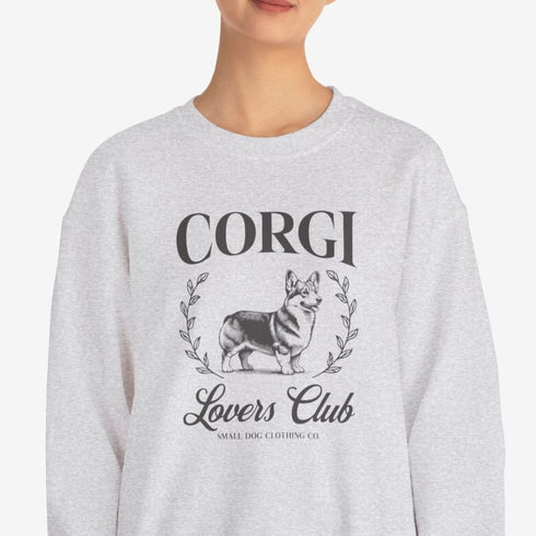 Corgi Sweatshirt for Women - Corgi Lovers Club Sweatshirt