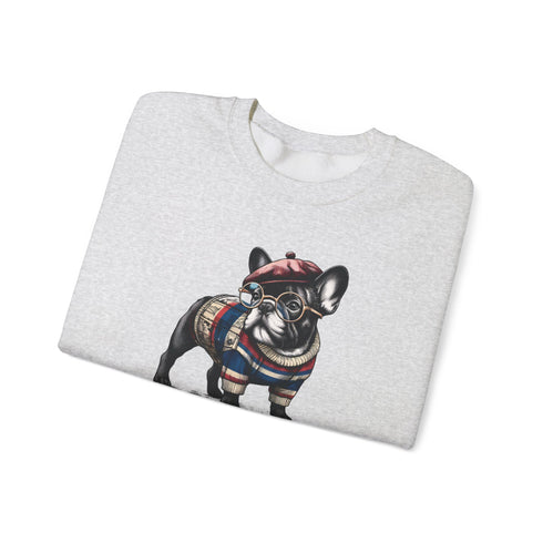 French Bulldog Sweatshirt - Pardon my French - Frenchie Sweatshirt for Women