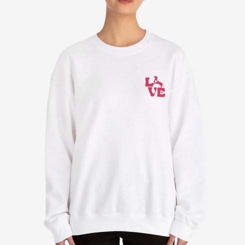 Dachshund Sweatshirt for Women - Dachshund Love Sweatshirt