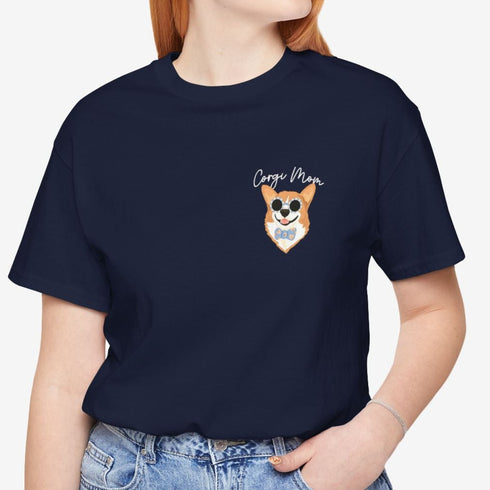 Corgi Mom Shirt - Corgi Tee for Women