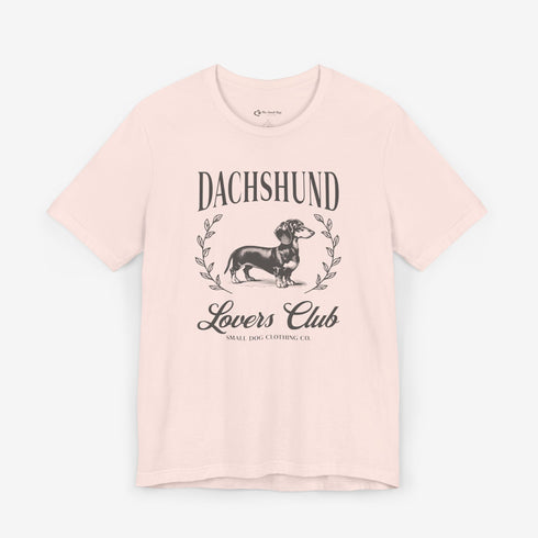 Dachshund Tee for Women - Dachshund Lovers Club Shirt for Women