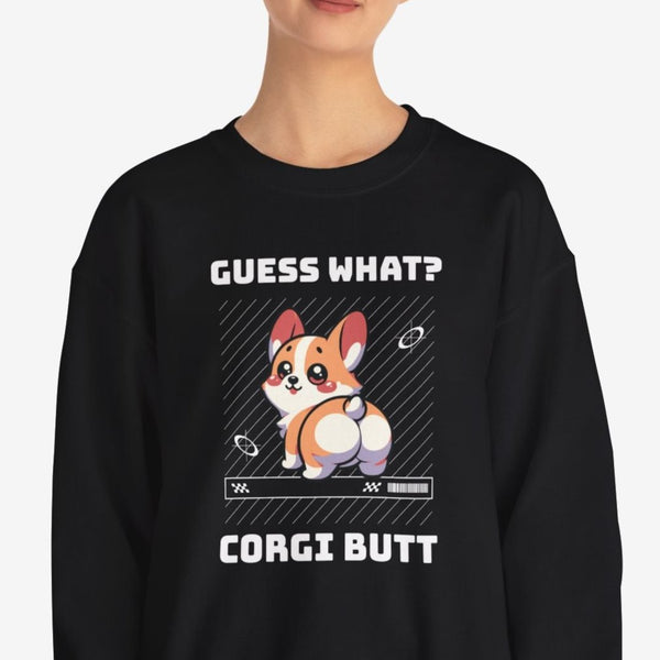 Funny Corgi Sweatshirt for Women - Corgi Crew Sweatshirt