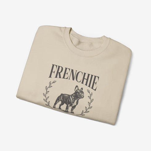 Black French Bulldog Sweatshirt for Women - Frenchie Lovers Club Sweatshirt