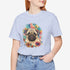Pug Lover T-Shirt - Pug Mandala Shirt for Women