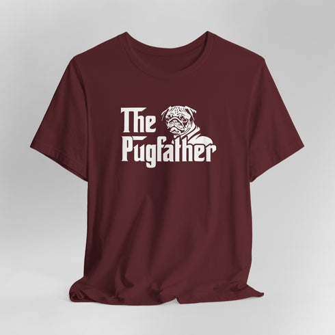 Pug Dad T-Shirt - The Pugfather - Pug Shirt for Men