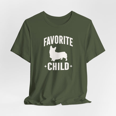 Corgi Mom Shirt - Favorite Child Dog Corgi Owner T-shirt